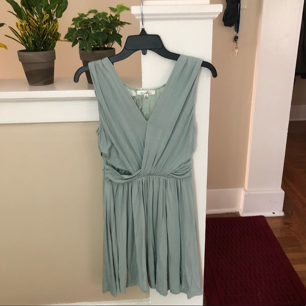 Light blue dress